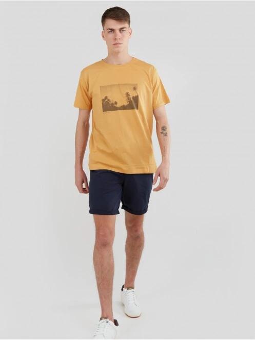 pantaloni scurti pt. barbati Fundango North Shore Chino Shorts albastru 4