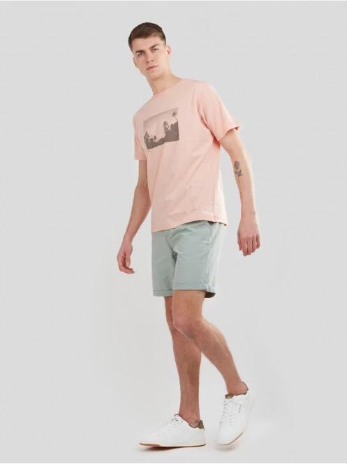 pantaloni scurti pt. barbati Fundango North Shore Chino Shorts verde 4