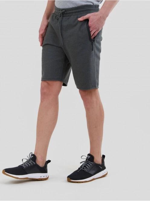 pantaloni scurti pt. barbati Fundango Woody Sweatshort oliv 2
