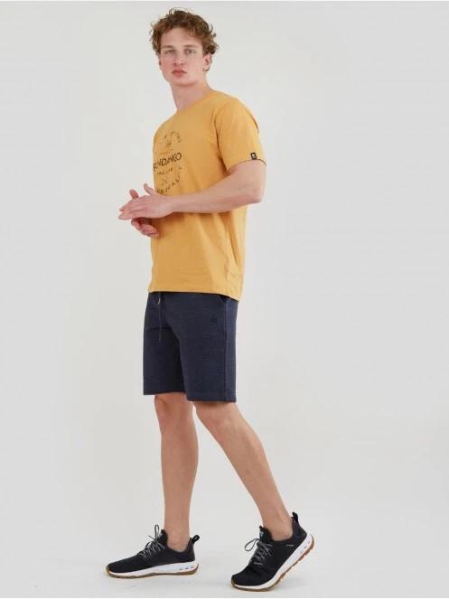 pantaloni scurti pt. barbati Fundango Delon Sweatshort albastru 4