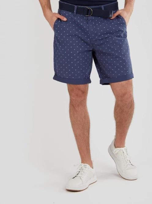 pantaloni scurti pt. barbati Fundango North Shore Chino Shorts albastru 2