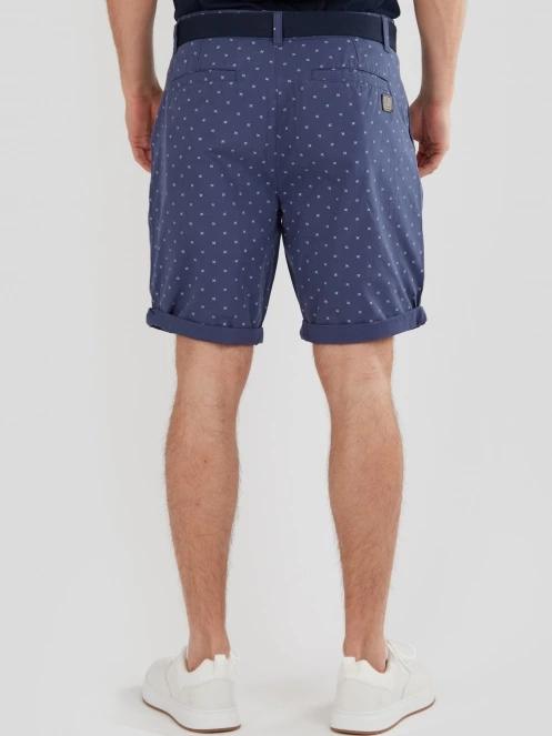 pantaloni scurti pt. barbati Fundango North Shore Chino Shorts albastru 3