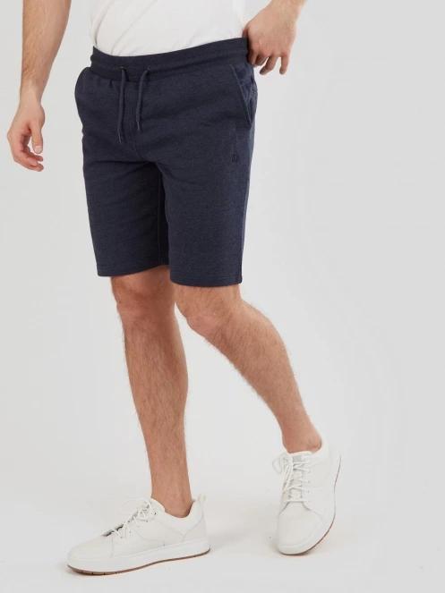 pantaloni scurti de trening pt. barbati Fundango Delon Sweatshort albastru inchis 2