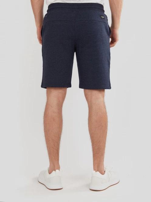 pantaloni scurti de trening pt. barbati Fundango Delon Sweatshort albastru inchis 3