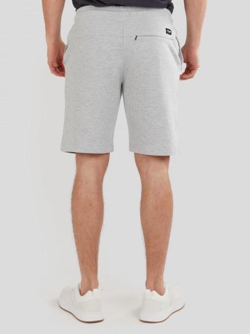 pantaloni scurti de trening pt. barbati Fundango Delon Sweatshort gri 3