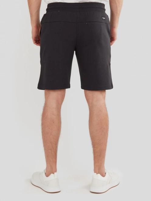 pantaloni scurti de trening pt. barbati Fundango Delon Sweatshort negru 3