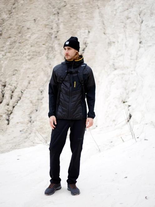 pantaloni de drumetie pt. barbati Fundango Gregory Trekking Pants negru 7