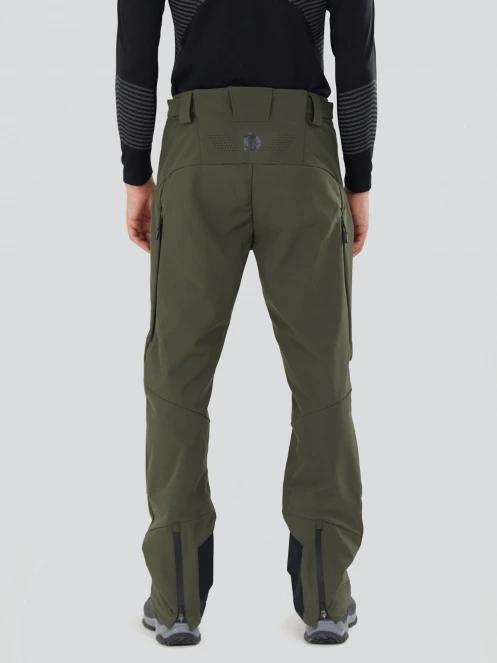pantaloni softshell pt. barbati Fundango Rob Softshell Pants verde 3