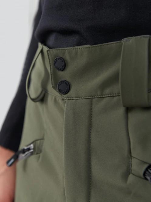 pantaloni softshell pt. barbati Fundango Rob Softshell Pants verde 7
