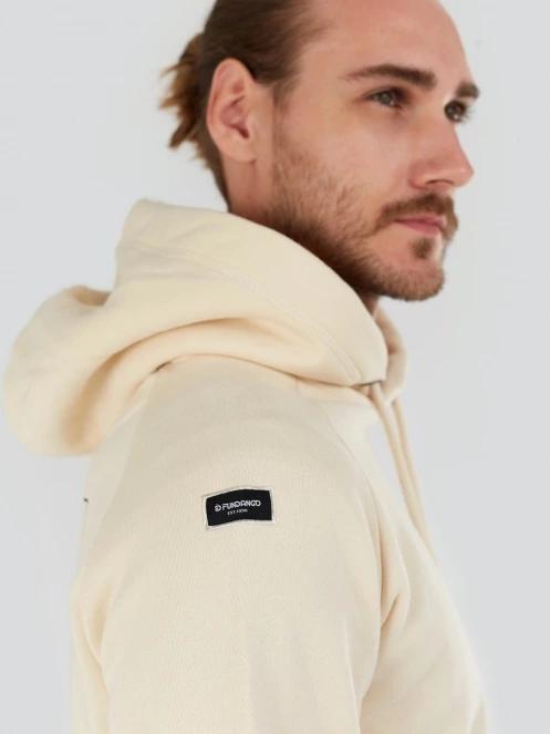 pulover cu gluga pt. barbati Fundango Talis Hooded Sweatshirt nisip 7