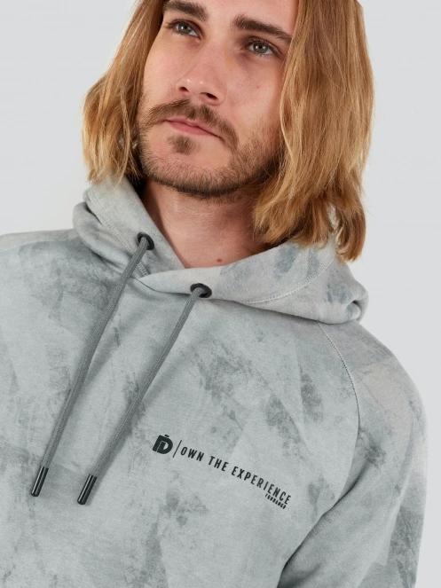 pulover cu gluga pt. barbati Fundango Talis Hooded Sweatshirt verde 5