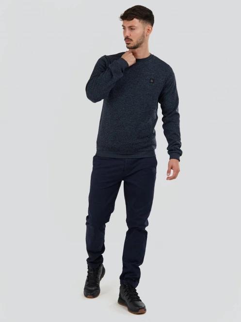 pulover pt. barbati Fundango Randall Pullover albastru inchis 4
