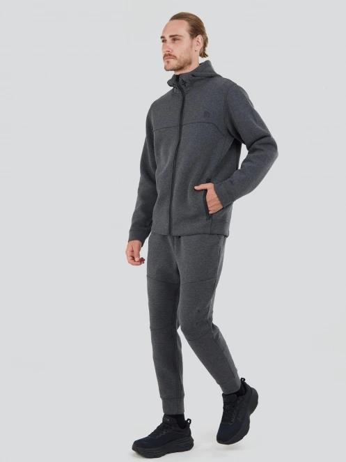 pulover cu gluga pt. barbati Fundango Hamal Tech Hoodie negru 4