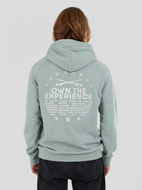 pulover pt. barbati Fundango Kronos Hooded Sweatshirt verde 4