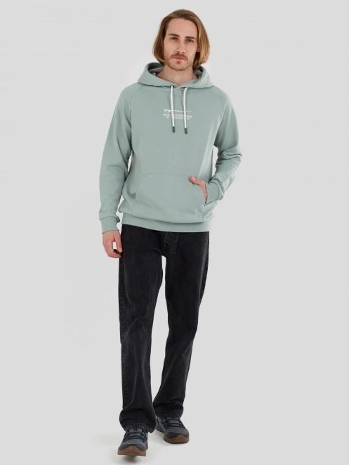 pulover pt. barbati Fundango Kronos Hooded Sweatshirt verde 5