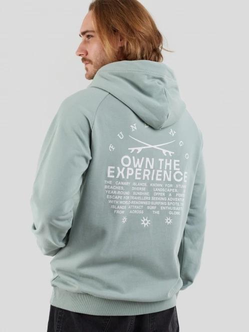 pulover pt. barbati Fundango Kronos Hooded Sweatshirt verde 6