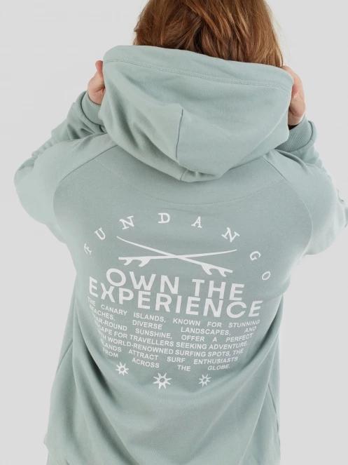 pulover pt. barbati Fundango Kronos Hooded Sweatshirt verde 7