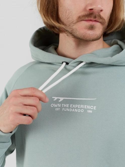 pulover pt. barbati Fundango Kronos Hooded Sweatshirt verde 8