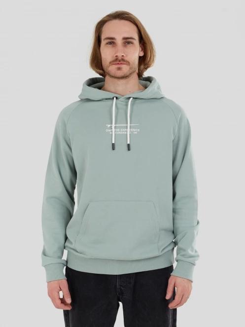 pulover pt. barbati Fundango Kronos Hooded Sweatshirt verde 2