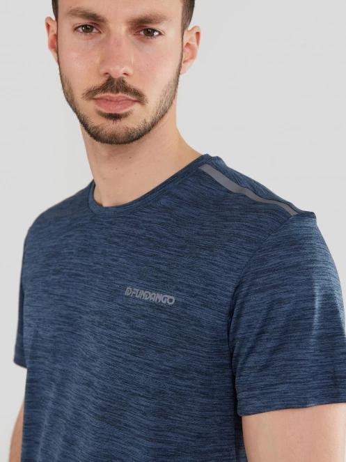 tricou pentru sport, cu maneci scurte pt. barbati Fundango Skeleton Tech-T albastru 5