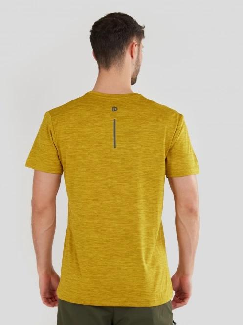 tricou pentru sport, cu maneci scurte pt. barbati Fundango Skeleton Tech-T galben 3