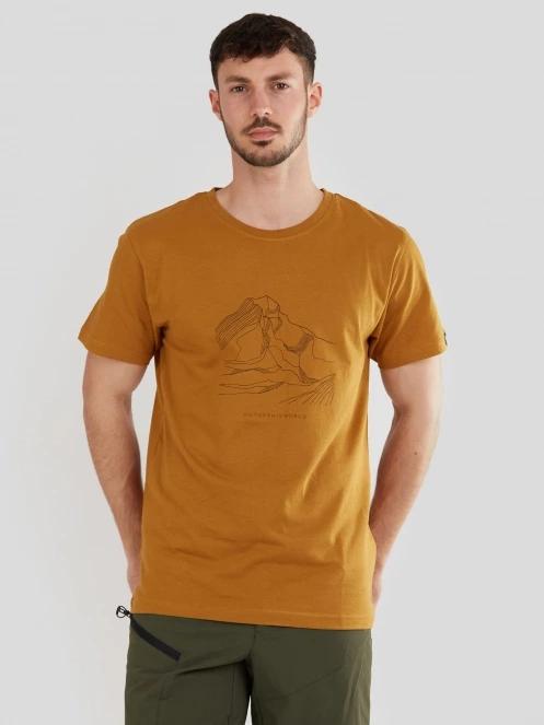 tricou cu maneci scurte pt. barbati Fundango Legend T-shirt galben 2