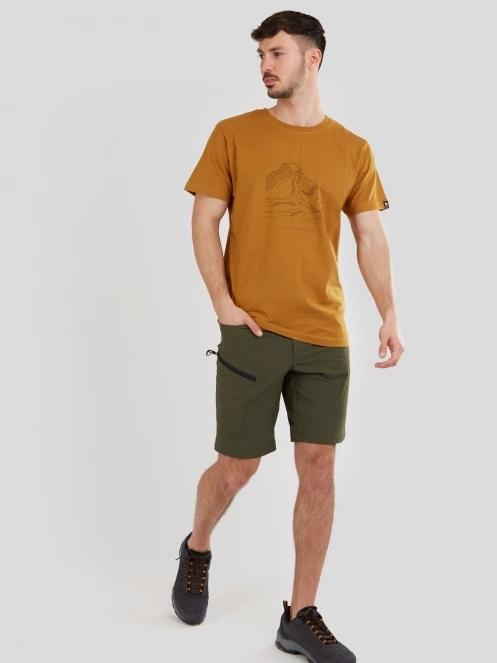 tricou cu maneci scurte pt. barbati Fundango Legend T-shirt galben 4