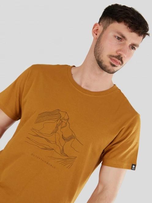 tricou cu maneci scurte pt. barbati Fundango Legend T-shirt galben 5