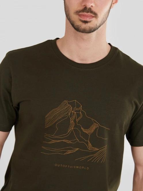 tricou cu maneci scurte pt. barbati Fundango Legend T-shirt oliv 6