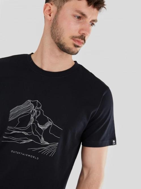 tricou cu maneci scurte pt. barbati Fundango Legend T-shirt negru 5