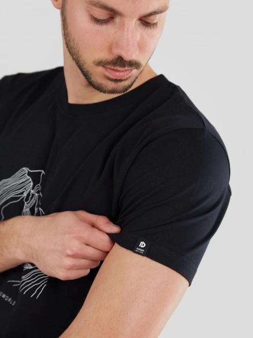 tricou cu maneci scurte pt. barbati Fundango Legend T-shirt negru 6