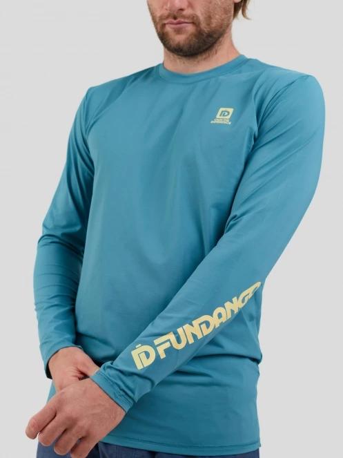 lycra cu maneci lungi pt. barbati Fundango Manado Long II Rashguard verde 6