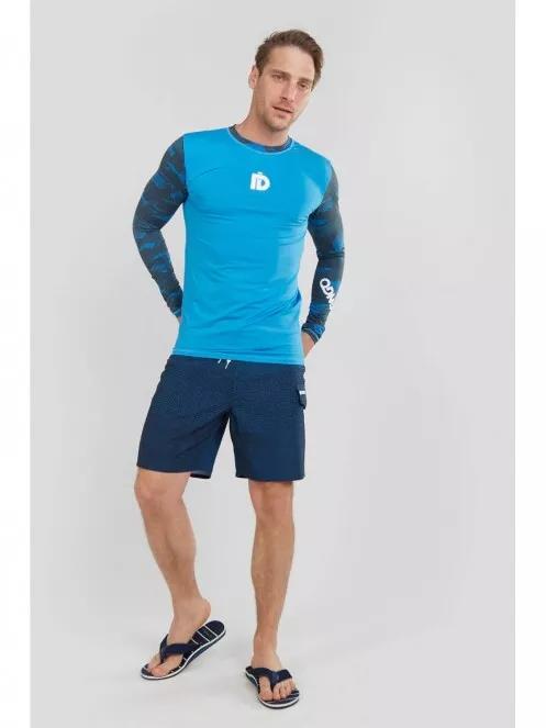lycra cu maneci lungi pt. barbati Fundango Manado Long Rashguard albastru 4