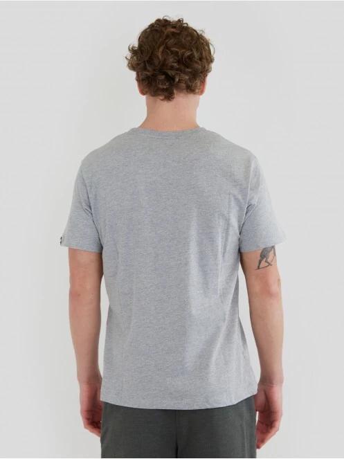 tricou cu maneci scurte pt. barbati Fundango Basic - T Logo-4 T-shirt gri 3