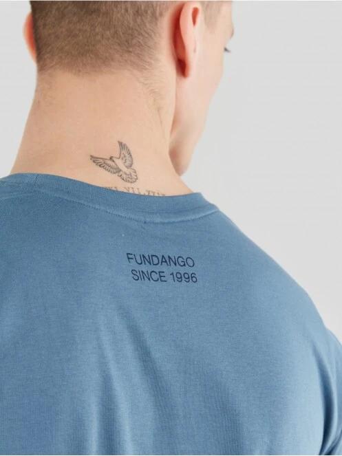 tricou cu maneci scurte pt. barbati Fundango Jaggy Pocket T-shirt albastru 5
