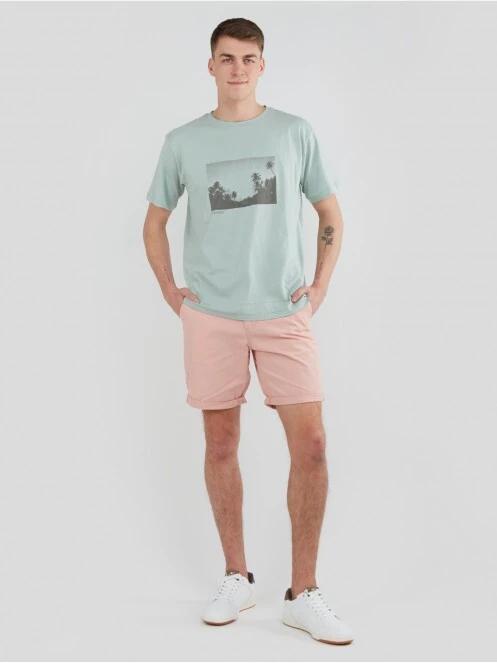 tricou cu maneci scurte pt. barbati Fundango Talmer T-shirt verde 4