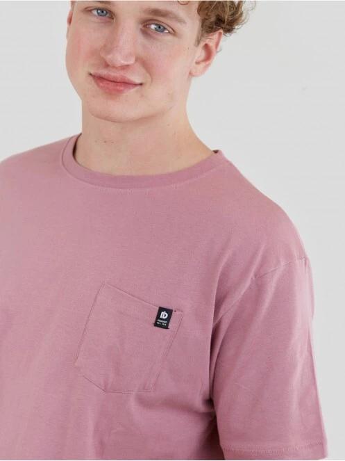 tricou cu maneci scurte pt. barbati Fundango Talmer Pocket T-shirt rosu 5