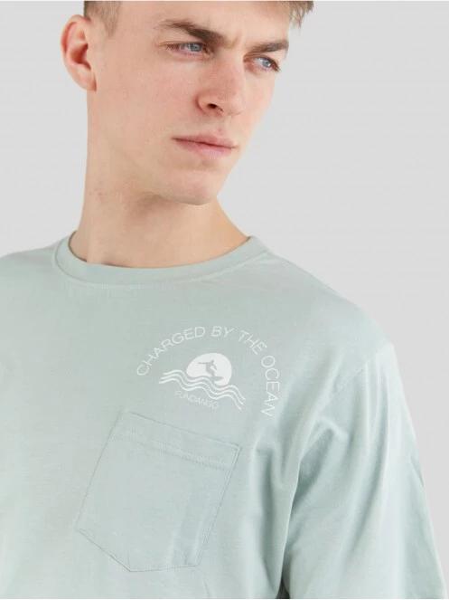 tricou cu maneci scurte pt. barbati Fundango Talmer Pocket T-shirt verde 5