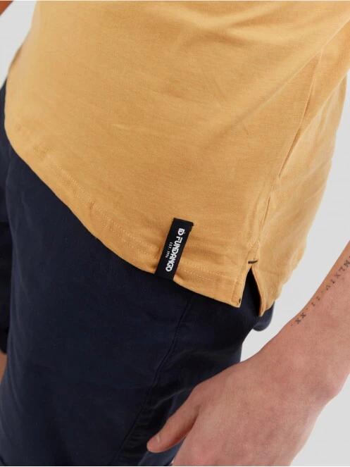 tricou cu guler pt. barbati Fundango Incognito Mono Poloshirt galben 5