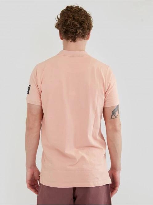 tricou cu guler pt. barbati Fundango Molton Poloshirt roz 3