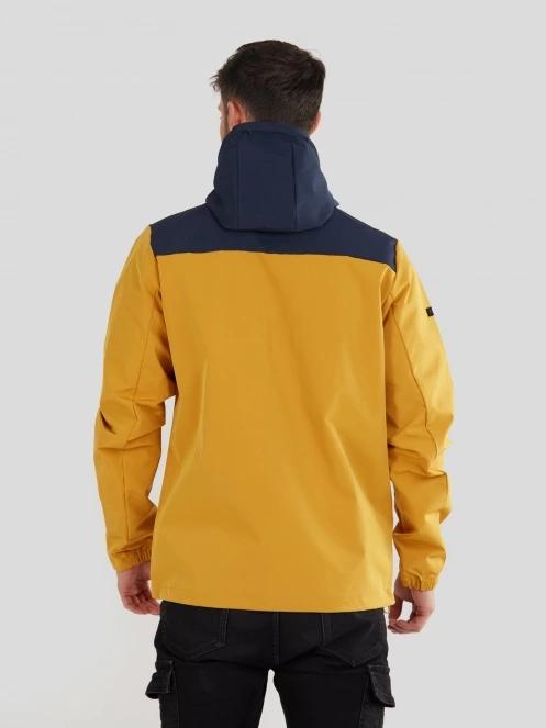 jacheta de primavara pt. barbati Fundango Clayton Casual Jacket galben 3