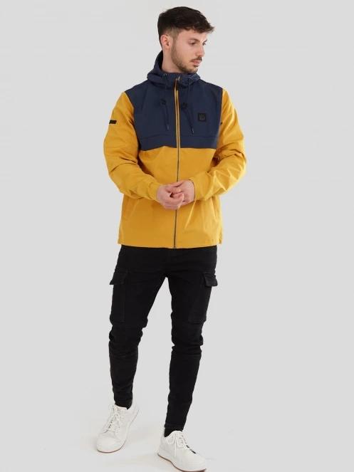 jacheta de primavara pt. barbati Fundango Clayton Casual Jacket galben 4