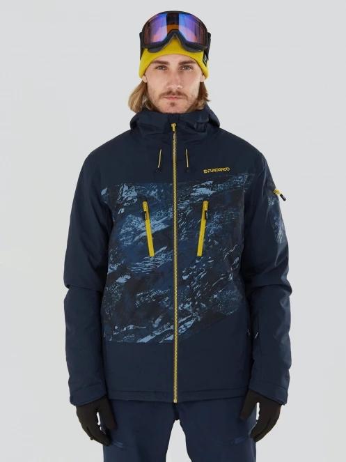 geaca de schi pt. barbati Fundango Privet Allmountain Jacket albastru inchis 2
