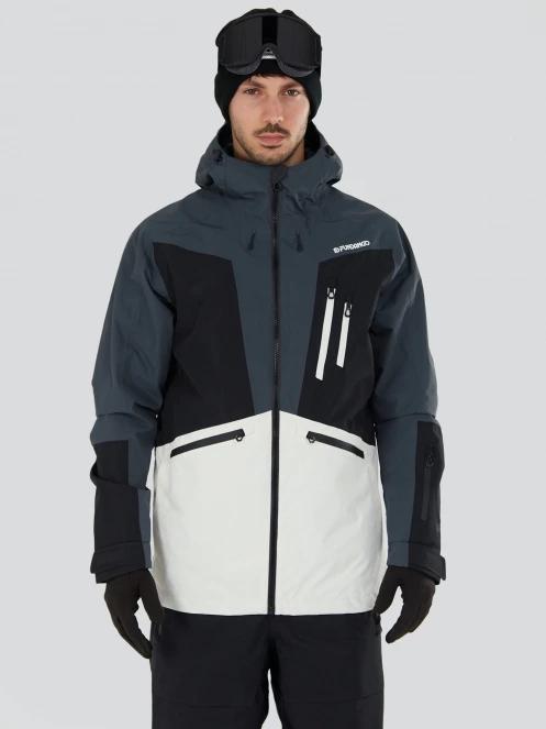 geaca de schi pt. barbati Fundango Rigel 3L Jacket gri 2