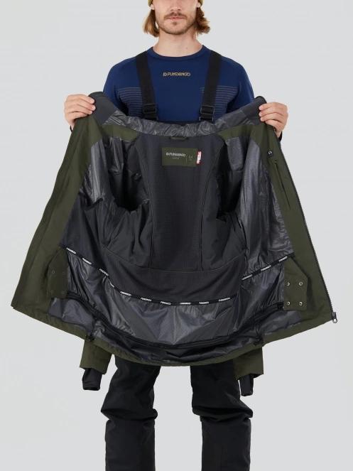 geaca de schi pt. barbati Fundango Rigel 3L Jacket oliv 5