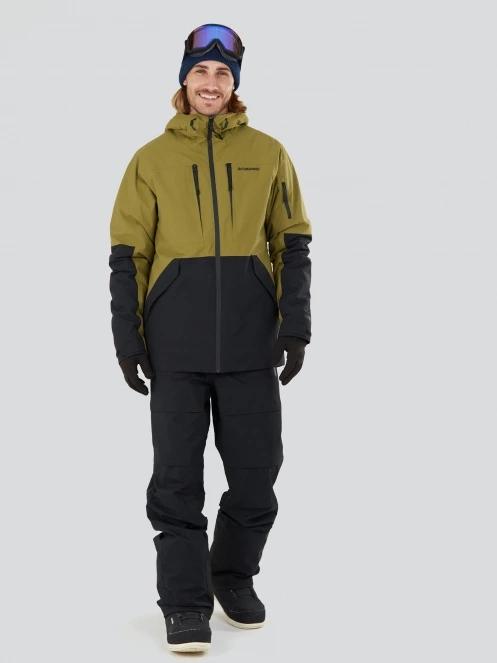 geaca de schi pt. barbati Fundango Baily ECO Allmountain Jacket verde 4