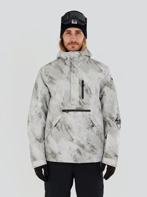 geaca de schi pt. barbati Fundango Tilbury ECO Logo Anorak nisip 2
