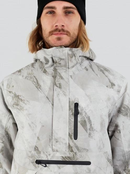 geaca de schi pt. barbati Fundango Tilbury ECO Logo Anorak nisip 6