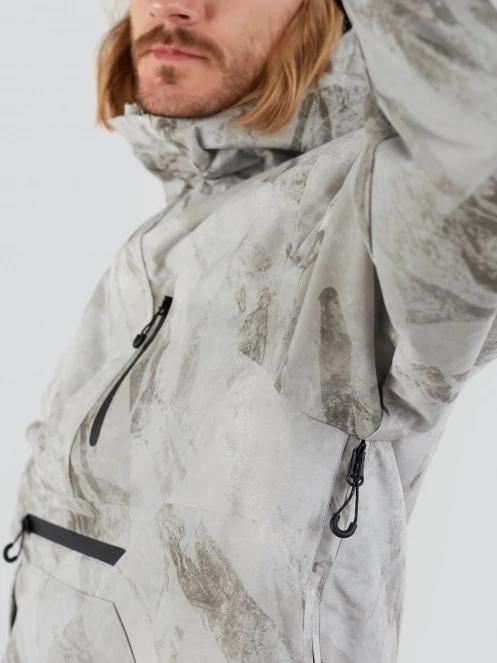 geaca de schi pt. barbati Fundango Tilbury ECO Logo Anorak nisip 7