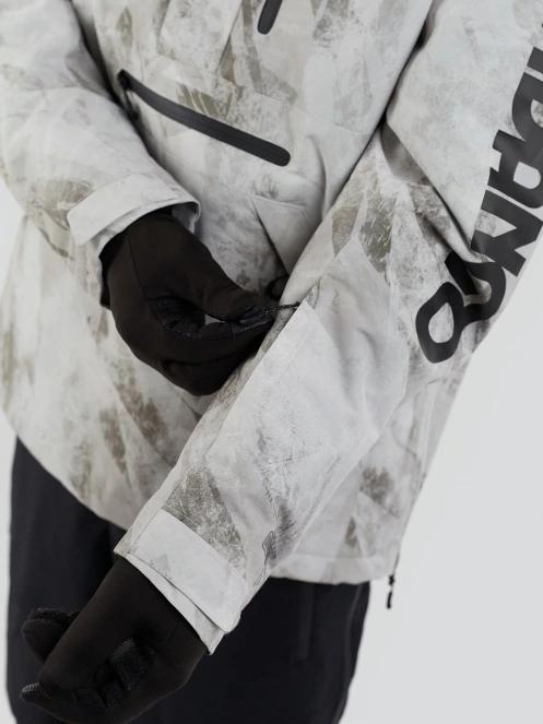 geaca de schi pt. barbati Fundango Tilbury ECO Logo Anorak nisip 8